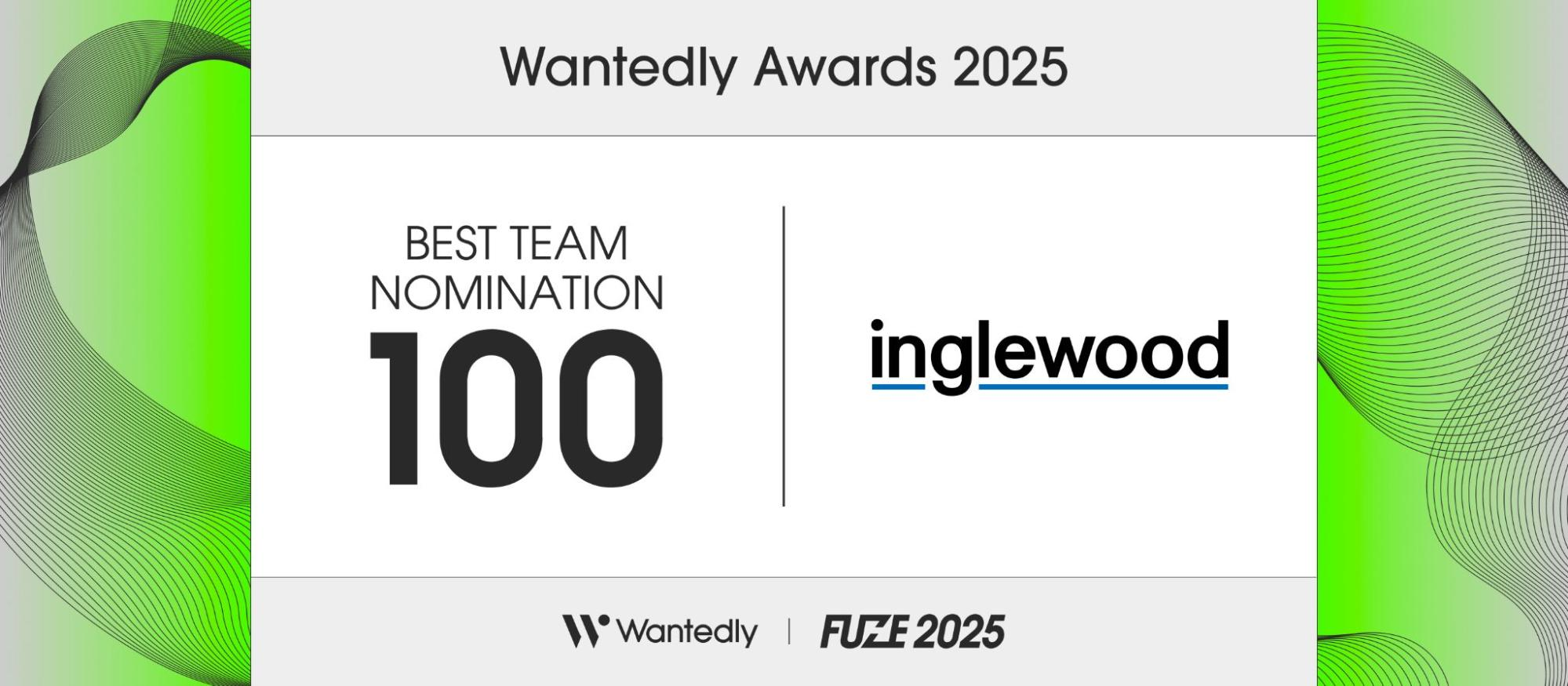 【Wantedly Awards 2025】「TEAM OF THE YEAR」BEST TEAM NOMINATION 100に選出！