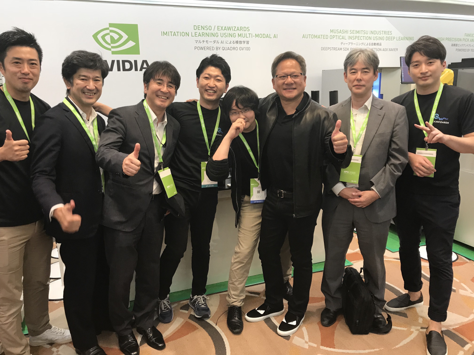 独学で人工知能を学んだ浅谷さんが、NVIDIAのCEOに