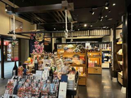 お店の中の風景です。