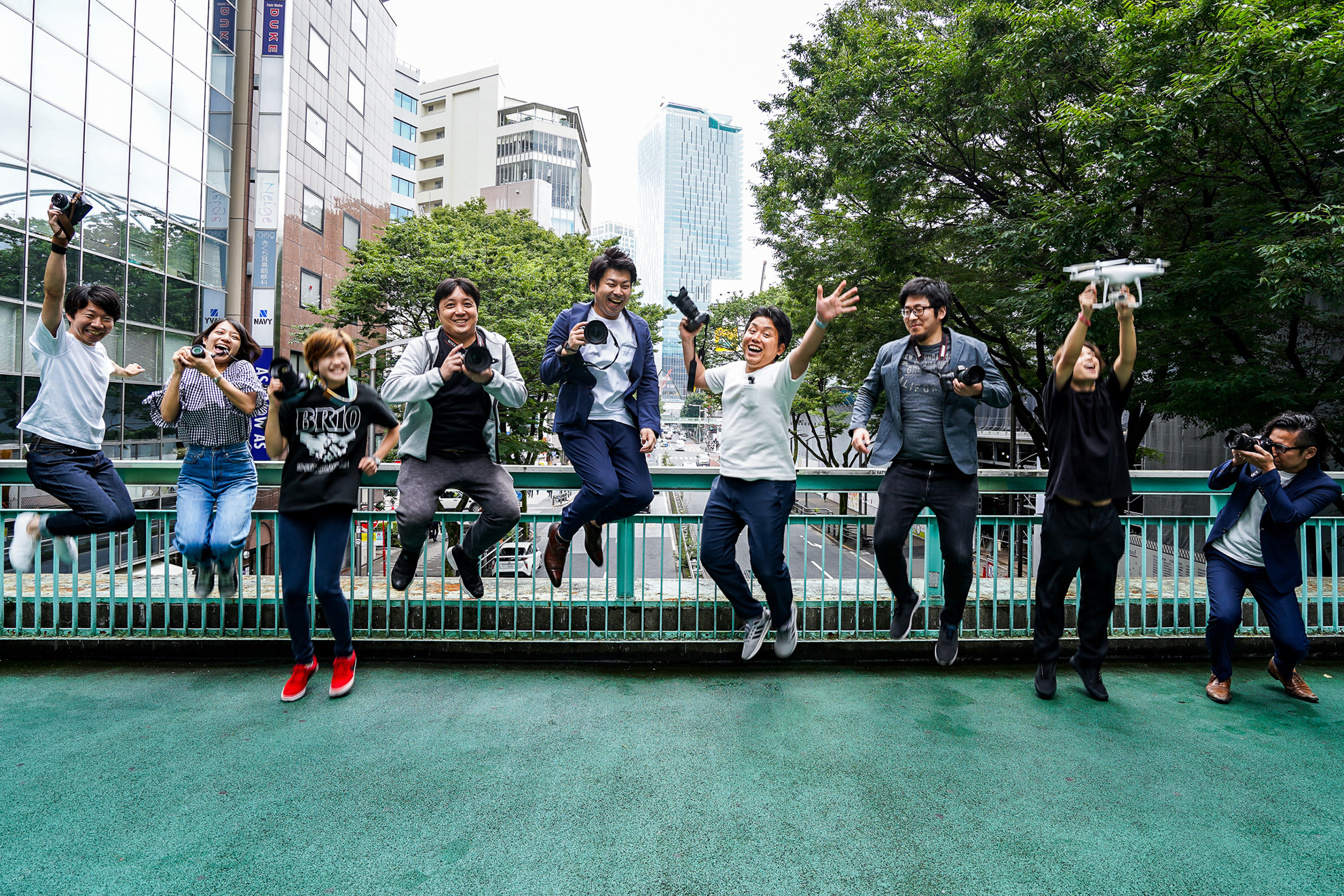 カメラブな集合写真が、撮れました。