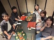 月に1回ハッピーアワー（orランチ）を開催しています！