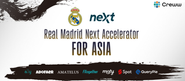 レアル・マドリード Nextは世界最高峰のフットボールクラブ、レアル・マドリードが創設したスポーツ産業そのものの発展と向上を促進するプロジェクト。わたしたちCrewwは、アジアのスタートアップエコシステムをリードする挑戦者として、このレアル・マドリード Nextとともに、アジアから革新的な変革を産み出すためのアクセラレータープログラムを開催しています。