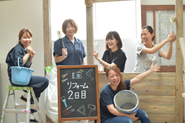 毎年スタッフ自らスタジオをリフォーム
