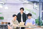 入社前から研修にご参加いただき、いち早くスキルを習得できます。