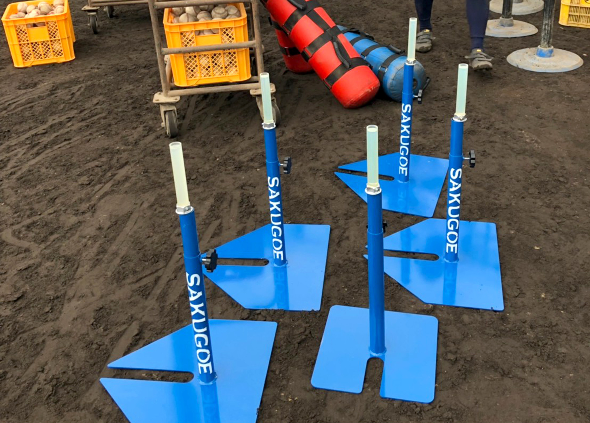 甲子園球児やプロ野球選手も絶賛する練習機器「SAKUGOE」開発