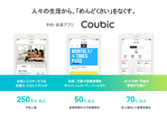 2020年1月現在、累計約8万件のクライアント様と個人ユーザー約250万人の予約管理を行なっているクラウド予約システムかつ総合ビジネスツール「Coubic」