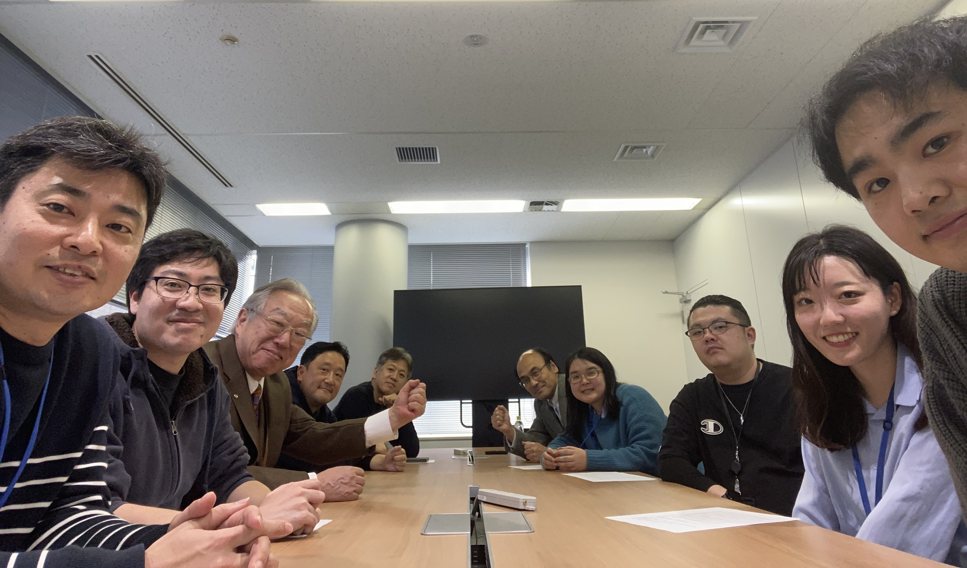 【役員懇親会開催報告】稲垣監査役との役員懇親会