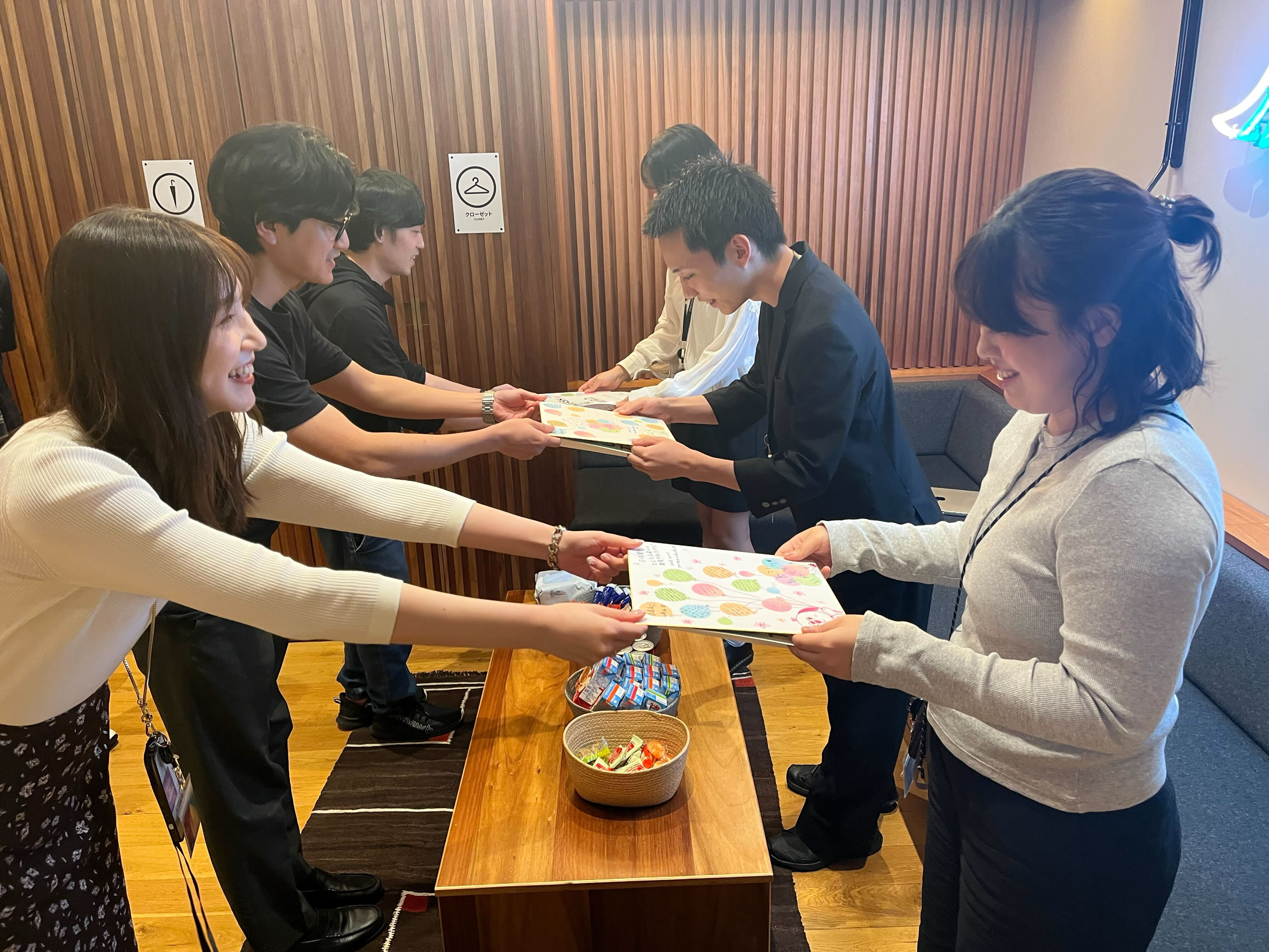 試用期間を終え、新卒3名が正式な仲間に！