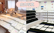 店内にはショーケースがなく、ゆったりとくつろげる空間です！