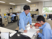 若手の育成に力をいれています