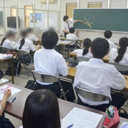 熱心な生徒たち