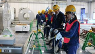 研修の様子。実技の研修も積極的に実施しています！