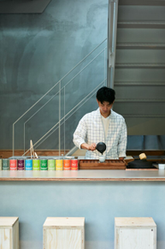 日本茶を提供する「salon de thé PAPIER TIGRE」