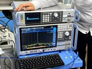 豊富な計測機器（写真は一部）