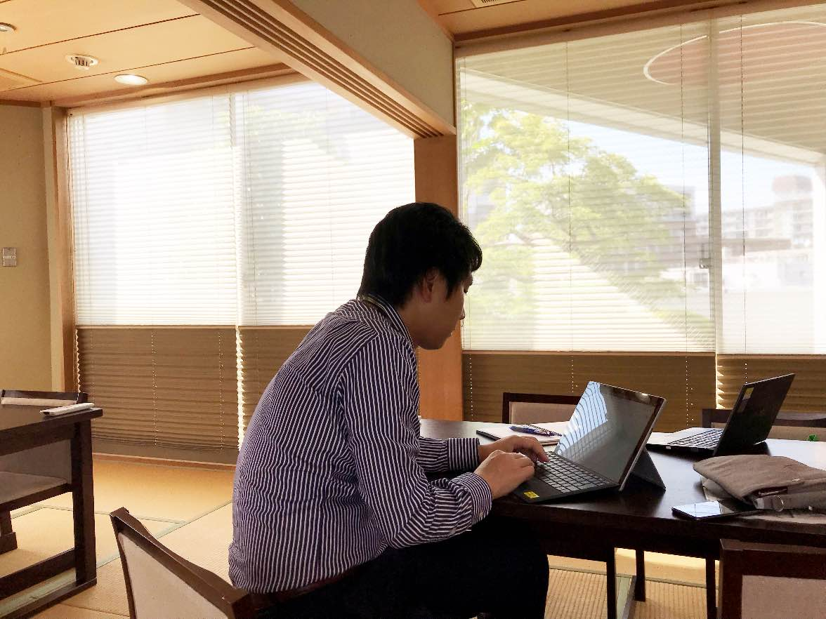 Wantedly活用の作戦会議中！