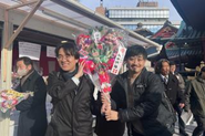 初詣の様子