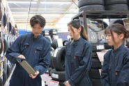 新しいタイヤ販売のカタチを通じて、お客様を幸せにする。