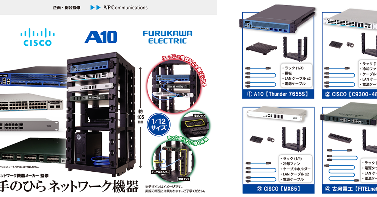 ITインフラをもっと身近に！『カプセルトイ 手のひらネットワーク