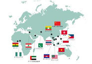 東南アジアを中心とする世界各国に輸出をしています。