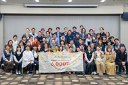 年に2回、全社員が集まり会社の方針を共有する場も♪