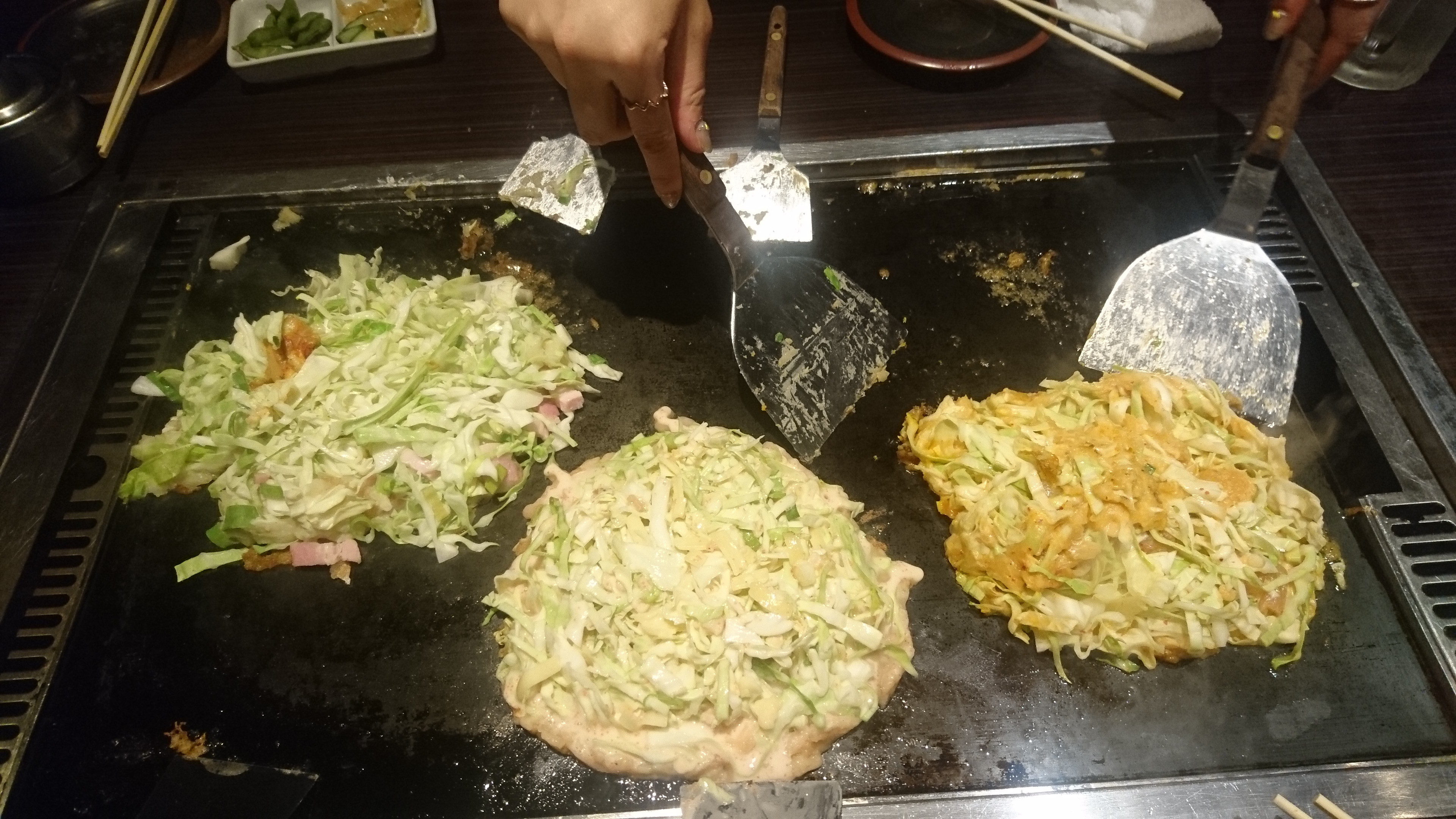 野菜炒めじゃない、お好み焼き！＞＜