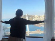 SNSの撮影で宿泊施設の現場に直接行くこともあります♪