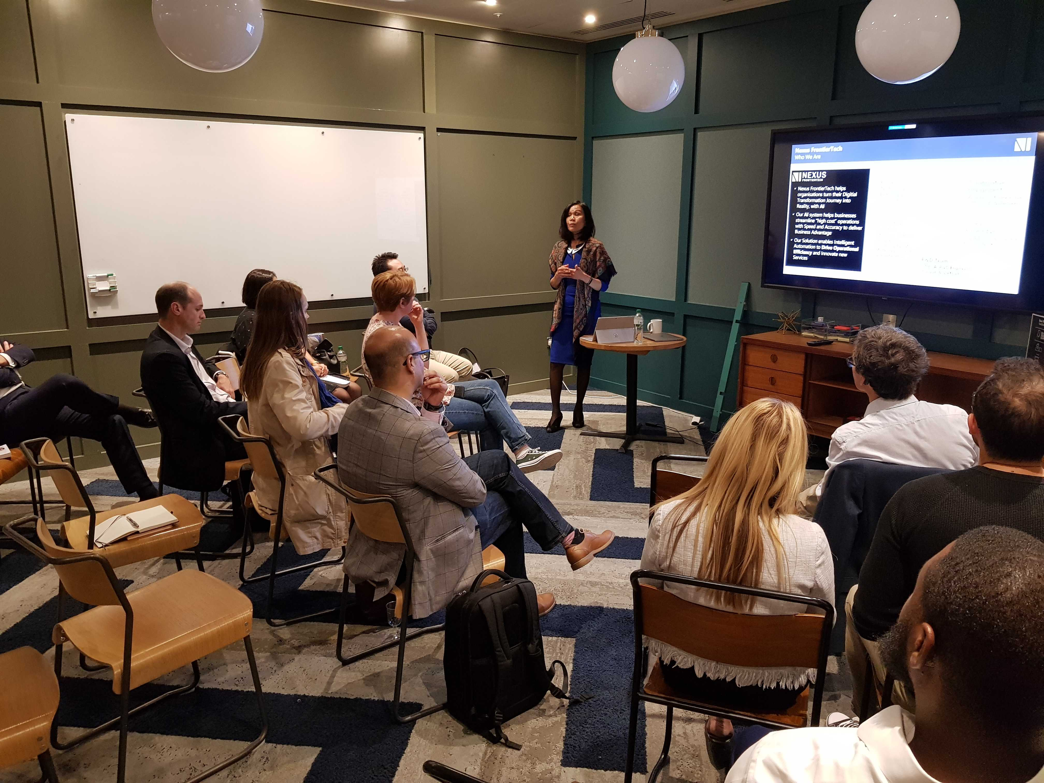 ロンドンでセミナー「メガバンクがAIを使って業務改善効率を高める方法」を開催しました！